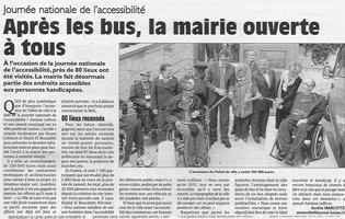 Journée nationale de l'accessibilité 2011